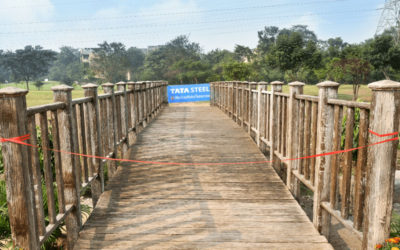 Inauguration of Golmuri Foot Bridge